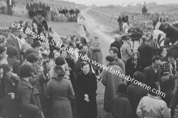 WEDDING AT OGHIL CHURCH MONDAY  BRIDE MARY POWELL OF OGHIL  GROOM  PAT HERNON  KILMURVEY